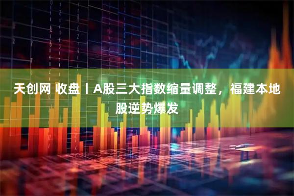 天创网 收盘丨A股三大指数缩量调整，福建本地股逆势爆发