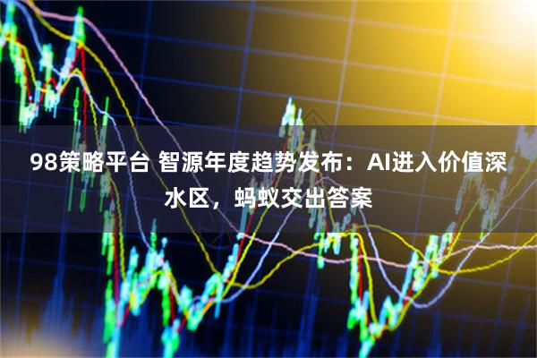 98策略平台 智源年度趋势发布：AI进入价值深水区，蚂蚁交出答案