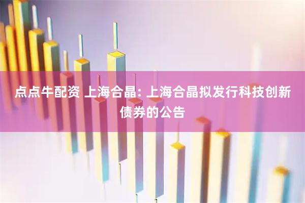点点牛配资 上海合晶: 上海合晶拟发行科技创新债券的公告